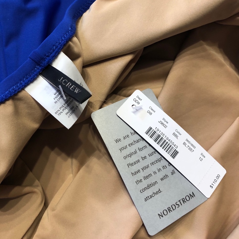 J. CREW beach bum one-piece swimsuit - Picture 7 of 8